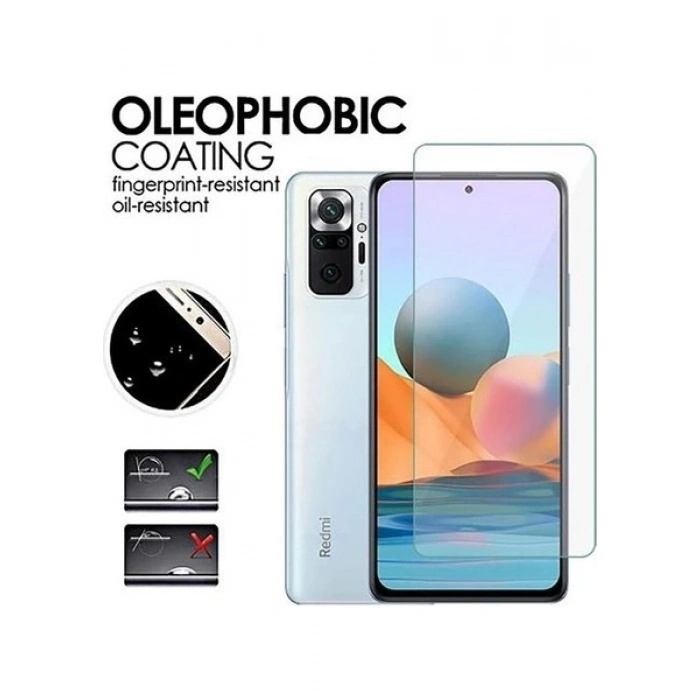 Case 4U Xiaomi Redmi Note 10S Tamperli Kırılmaz Cam Ekran Koruyucu