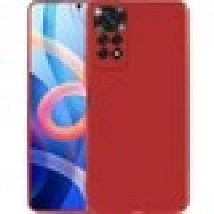 Case 4U Xiaomi Redmi Note 11s / Redmi Note 11 Kılıf Klasik Mat Renkli Yumuşak Premier Silikon Rose Gold