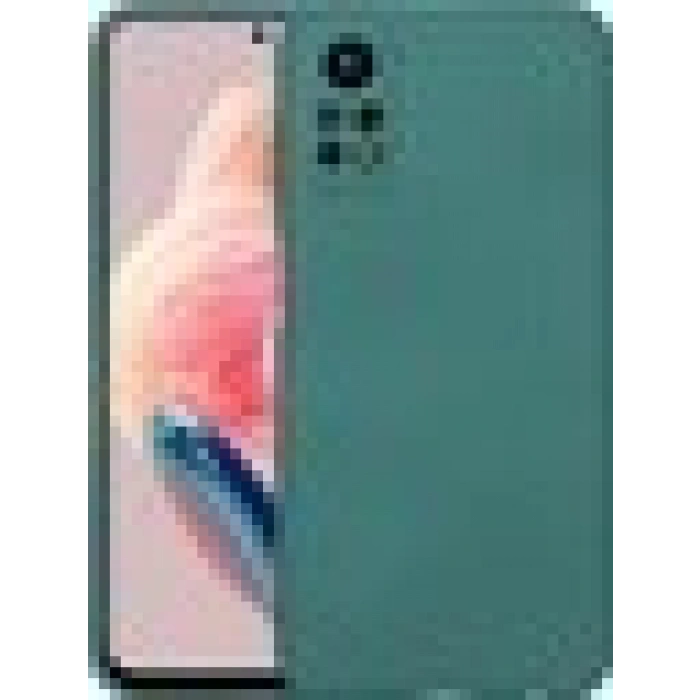 Case 4U Xiaomi Redmi Note 12 Pro 4g Kılıf Kamera Korumalı Içi Kadife Logosuz Mara Lansman Silinebilir Kılıf Koyu Yeşil