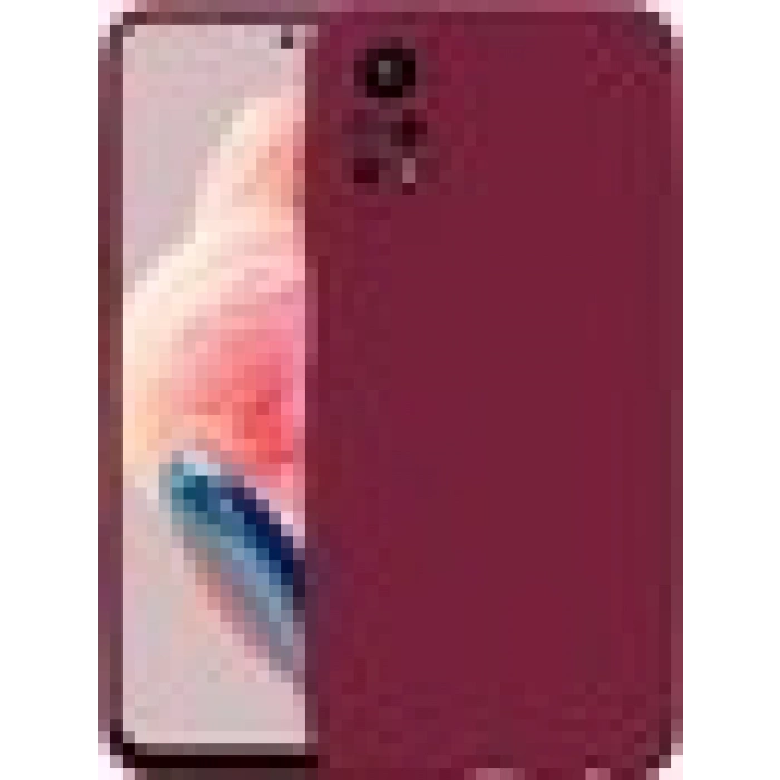 Case 4U Xiaomi Redmi Note 12 Pro 4g Kılıf Kamera Korumalı Içi Kadife Logosuz Mara Lansman Silinebilir Kılıf Koyu Mor