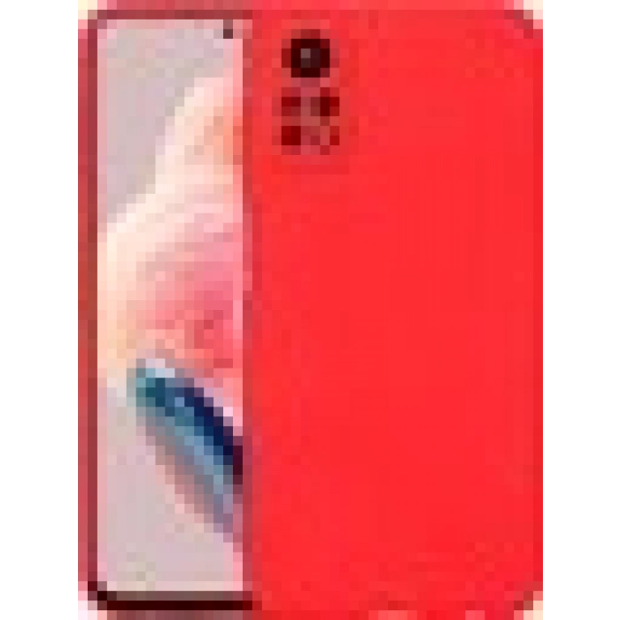 Case 4U Xiaomi Redmi Note 12 Pro 4g Kılıf Kamera Korumalı Içi Kadife Logosuz Mara Lansman Silinebilir Kılıf Kırmızı