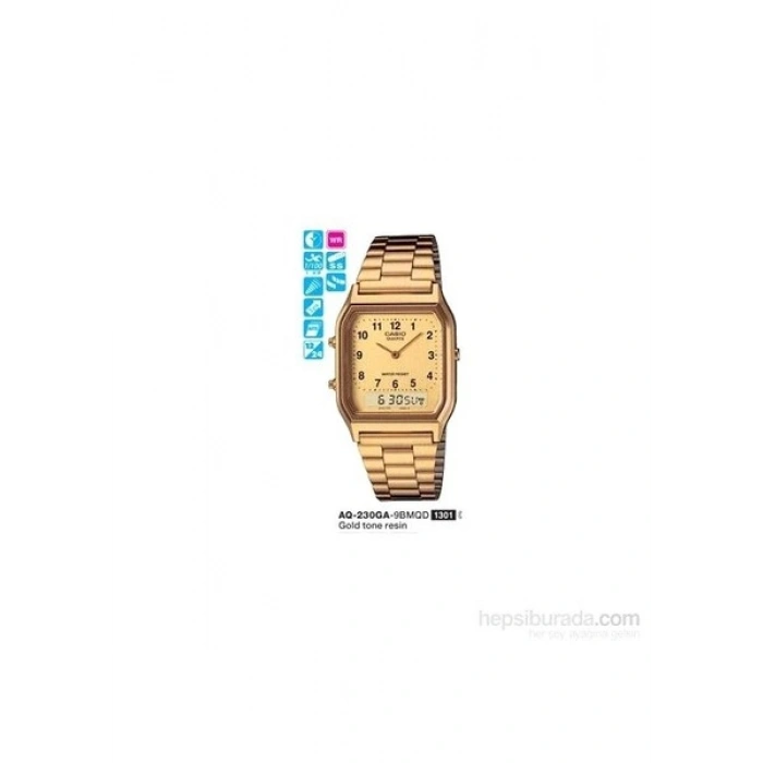 Casio AQ-230GA-9BMQ Analog-Digital Erkek Kol Saati