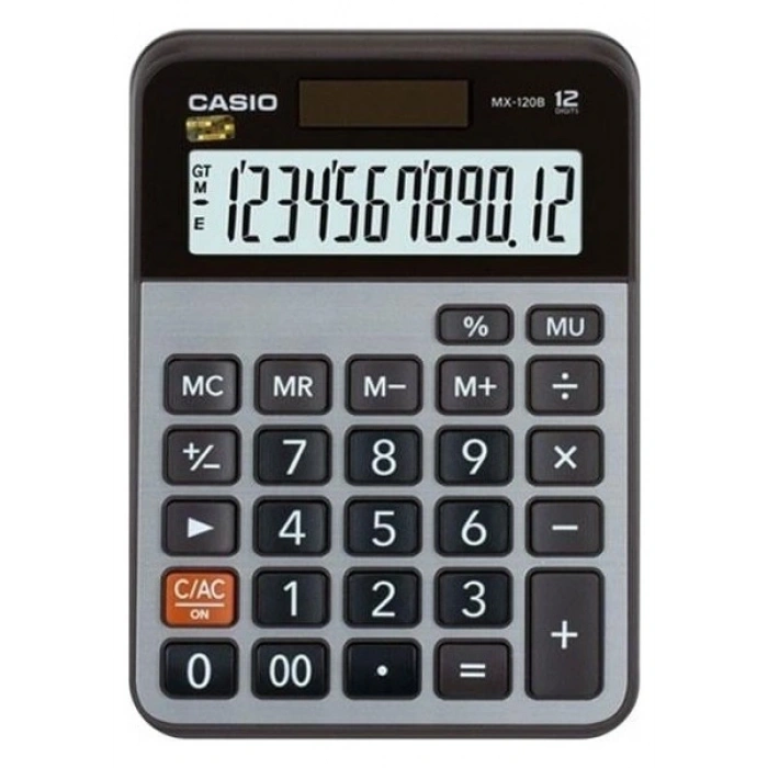 Casio DX-120B 12 Hane Masa Üstü Hesap Makinesi