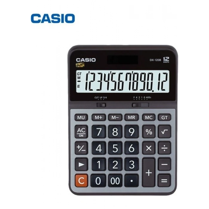 Casio DX-120B 12 Hane Masa Üstü Hesap Makinesi