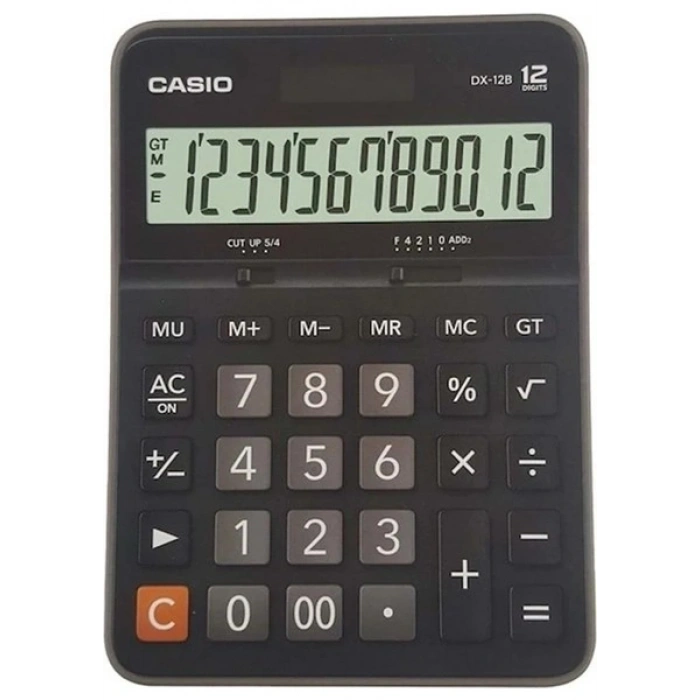 Casio DX-12B 12 Hane Masa Üstü Hesap Makinesi