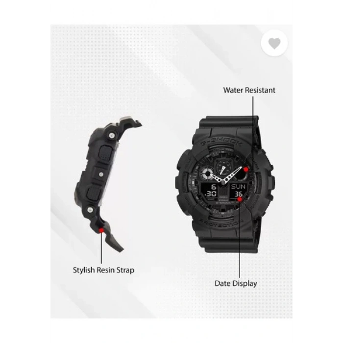 Casio GA-100-1A1DR G-Shock Erkek Kol Saati