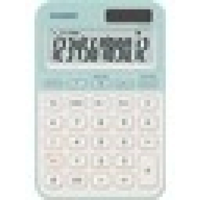 Casio MS-20YC-LG-W-DP Masaüstü Mint Yeşili Hesap Makinesi