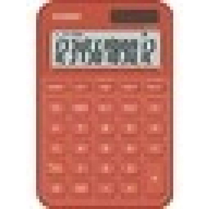 Casio MS-20YC-RD-W-DP Hesap Makinesi Kırmızı
