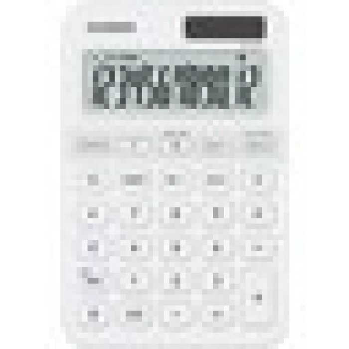 Casio MS-20YC-WE-W-DP Hesap Makinesi Beyaz