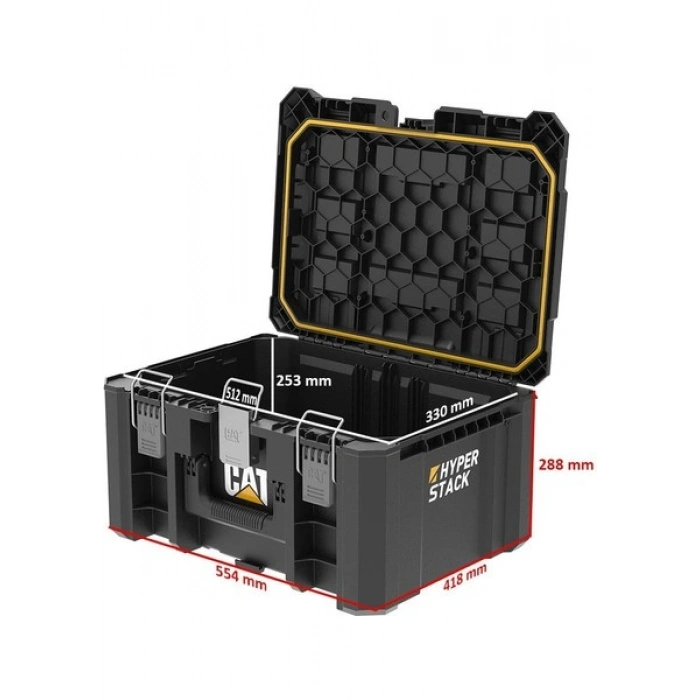 Cat DA41003 Hyper Stack 43 Litre Ağır Hizmet Tipi Kilitli Takım Çantası