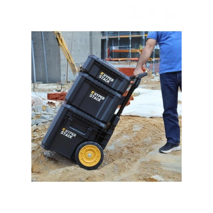 Cat DA41005 Hyper Stack Ağır Hizmet Tipi 3’lü Tekerlekli Kilitli Takım Çantası Seti
