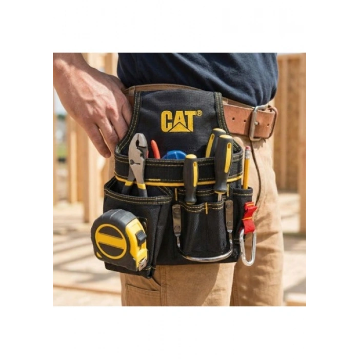 Cat DA980564 Askı Kancalı Ağır Hizmet Bel Alet Çantası