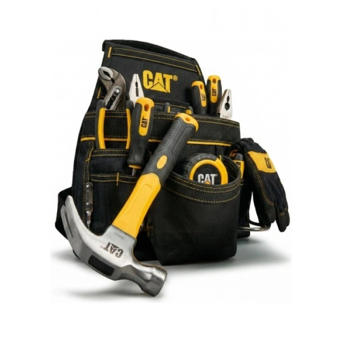 Cat DA980567 Çift Askı Kancalı Ağır Hizmet Bel Alet Çantası