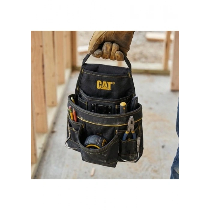 Cat DA980567 Çift Askı Kancalı Ağır Hizmet Bel Alet Çantası