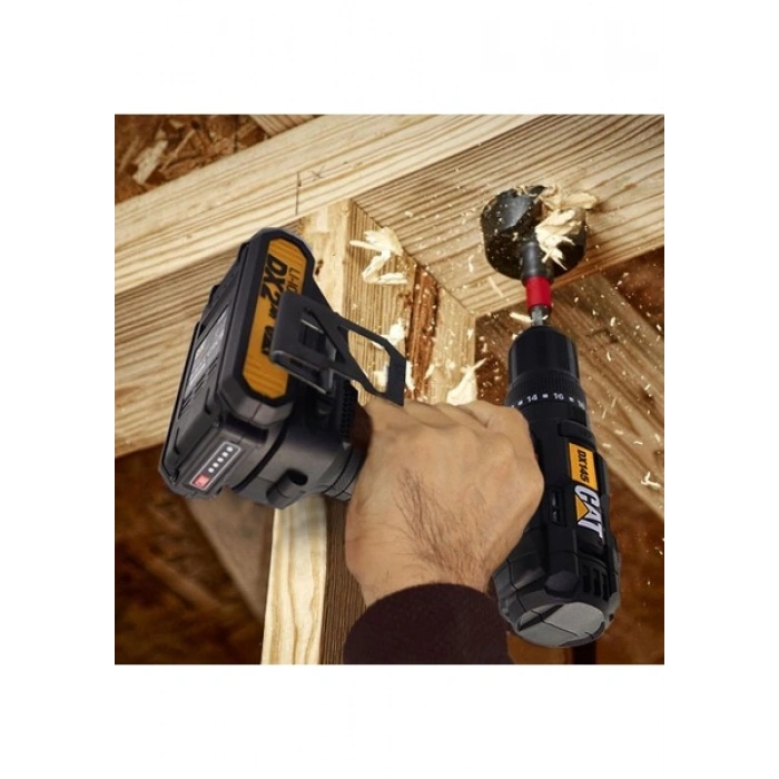 Cat DX145.1 18VOLT/2.0AH Li-Ion Çift Akülü Profesyonel Şarjlı Matkap