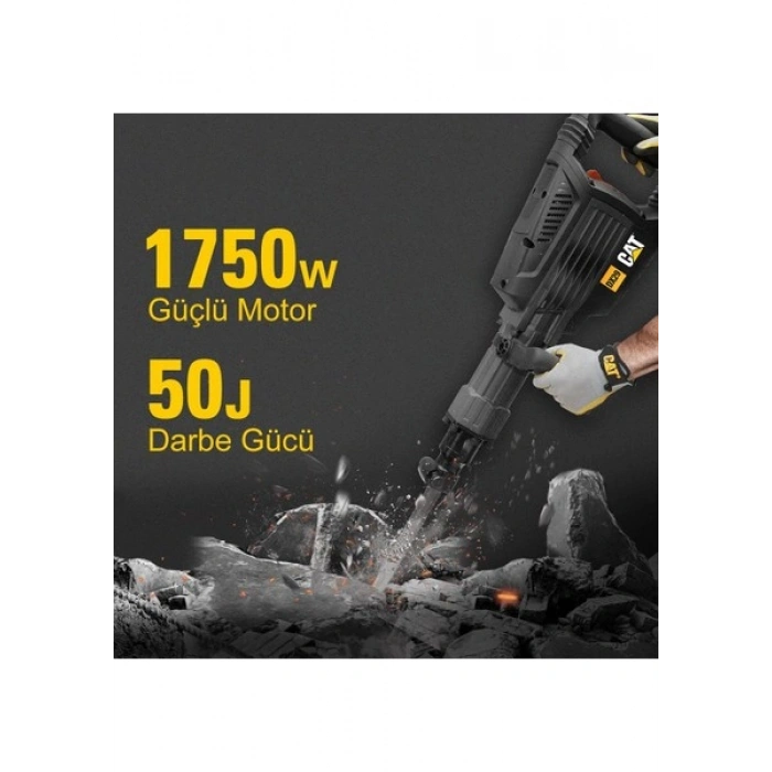Cat DX29 1750 Watt 50 Joule Profesyonel 30MM Hex Kırıcı