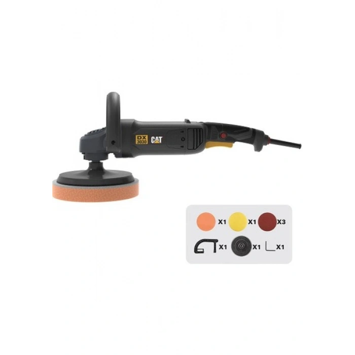 Cat DX3030 1450WATT 180MM Devir Ayarlı Profesyonel Polisaj Makinesi