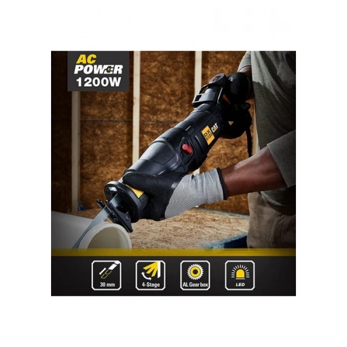 Cat DX5120 1200WATT Profesyonel Tilki Kuyruğu Testere