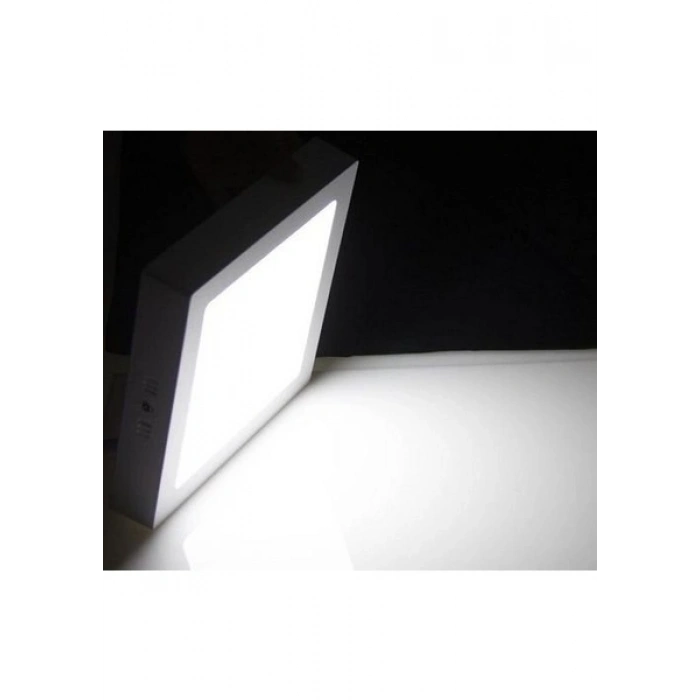 Cata 18W Sıva Üstü Kare LED Panel Armatür CT-5234 Beyaz Işık