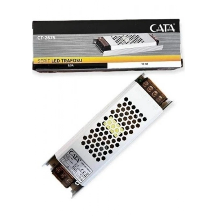 Cata CT-2675 12,5A Süper Slim LED Trafosu Cata