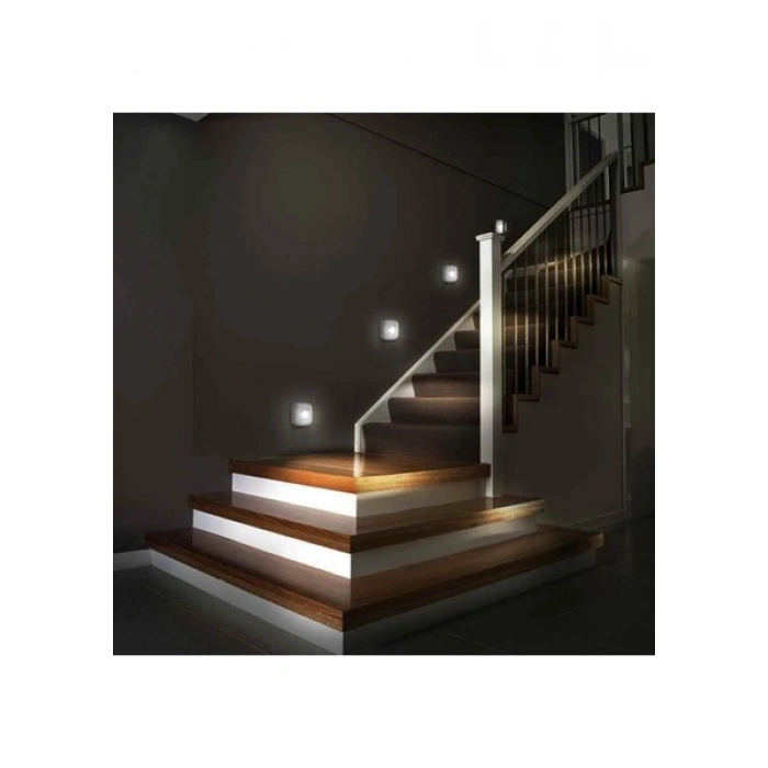 Cata CT-5170 1W Koridor LED Armatür Sensörlü 6400K Beyaz