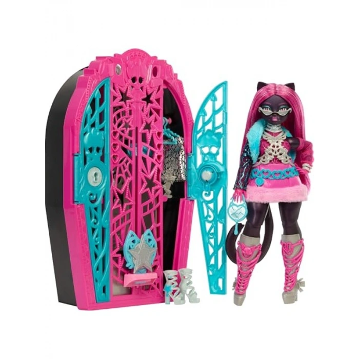 Catty Noir Temalı Monster High Sırları Oyuncak Seti