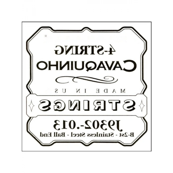 Cavaquinho için Parlak Çelik Tek Tel