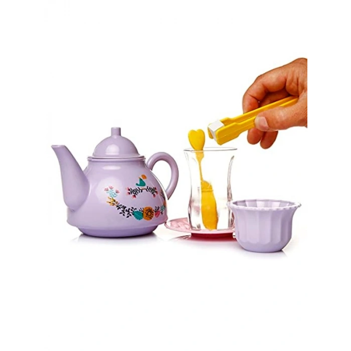 Çay Vakti Kartelası - İnce Belli Çay Seti