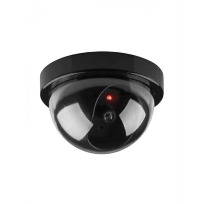 Caydırıcı Dome Sahte Güvenlik Kamerası - LED Işıklı