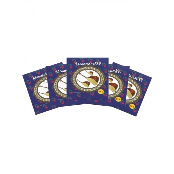 Çelik Bağlama Teli Seti, 0.18 Kalınlık, 5 Takım