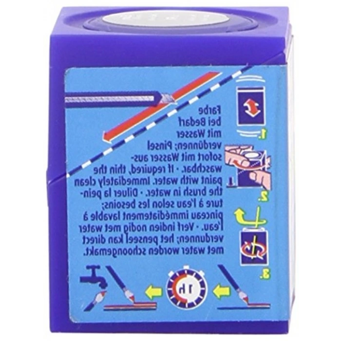 Çelik Metalik Su Bazlı Maket Boyası, 18 Ml