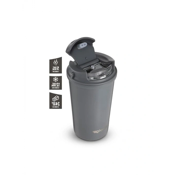 Çelik Termos, 400 ml Kapasite ile Pratik Kullanım