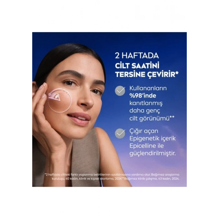 Cellular Epigenetics Rejuvenating Yüz Serumu 30ML, Genç Görünüm, Hyaluronik Asit