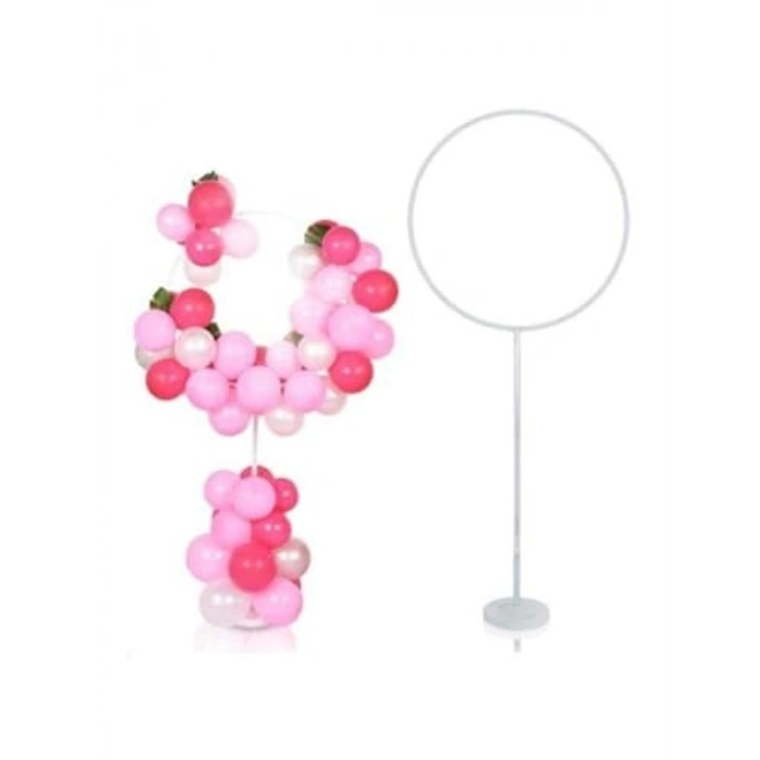 Çember Balon Standı, 160x65 cm Boyutunda Tek Adet
