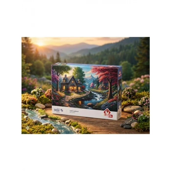 Cennet Vadisi 1000 Parça Puzzle, Gelişmiş Zorluk Seviyesi