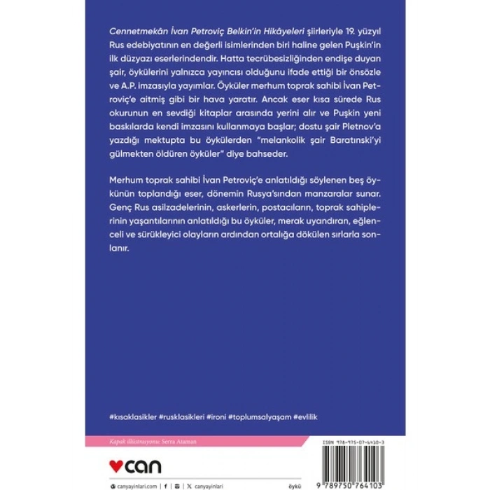 Cennetmekan İvan Petroviç Belkin’in Hikayeleri - Aleksandr Puşkin