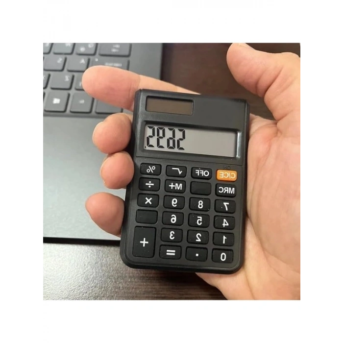 Cep Boy Hesap Makinesi, 8 Haneli, Mini Boy