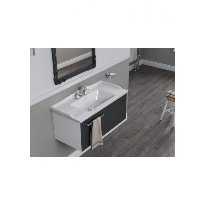 Cerastyle Turkuaz Kapadokya Etajerli Lavabo 65*48 cm