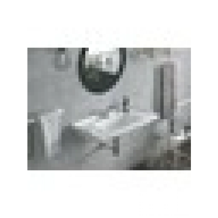 Cerastyle Turkuaz Kapadokya Etajerli Lavabo 65*48 cm
