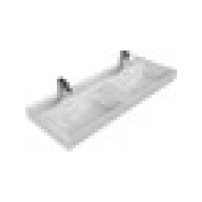 Cerastyle Turkuaz Sharp Etajerli Lavabo 120*48 cm (Cıft Hazne Cıft Bat.)