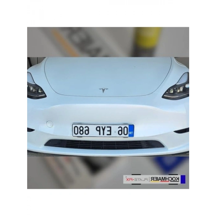 Çerçevesiz Plaka Tutucu - Dayanıklı Plastik Yapı