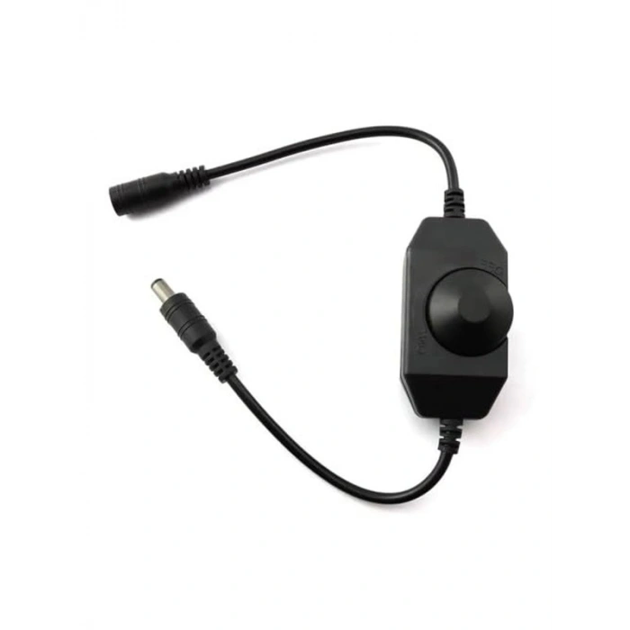 Çevirmeli Anahtar, 12-24V Şerit Led ile Parlaklık Ayarı Yapılabilir