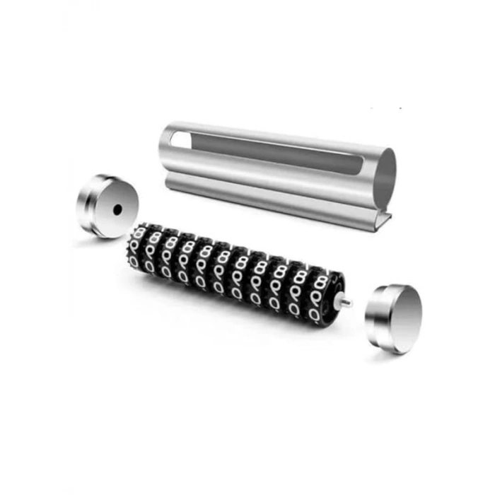 Çevirmeli Araç Numaratörü - Metal Kasa, Dayanıklı ve Kullanışlı
