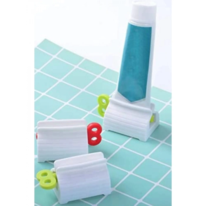 Çevirmeli Diş Macunu Sıkacağı - Renkli