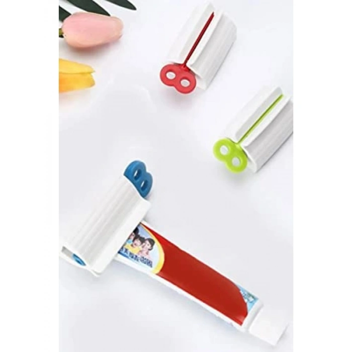 Çevirmeli Diş Macunu Sıkacağı - Renkli