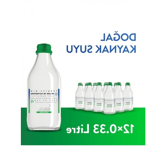 Çevre Dostu Cam Şişe - 330 mL, Sürdürülebilir Seçenek