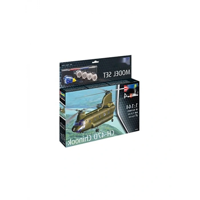 CH-47D Chinook Model Kiti - Demonte ve Dekal Dahil