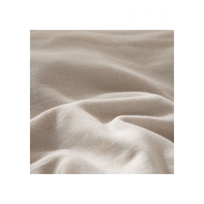 Chakra Bambu Nadıa Çift Kişilik Nevresim Seti 200x220 cm Bej