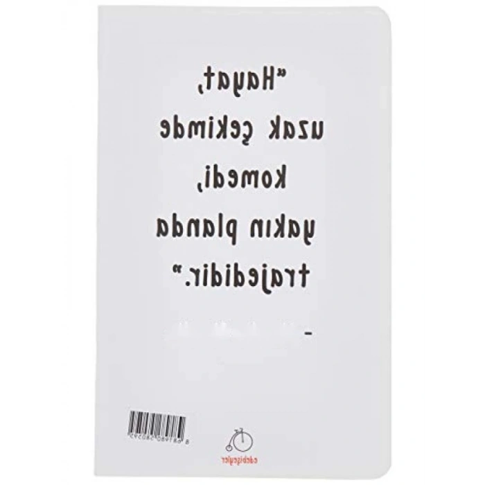 Charlie Chaplin Temalı Not Defteri