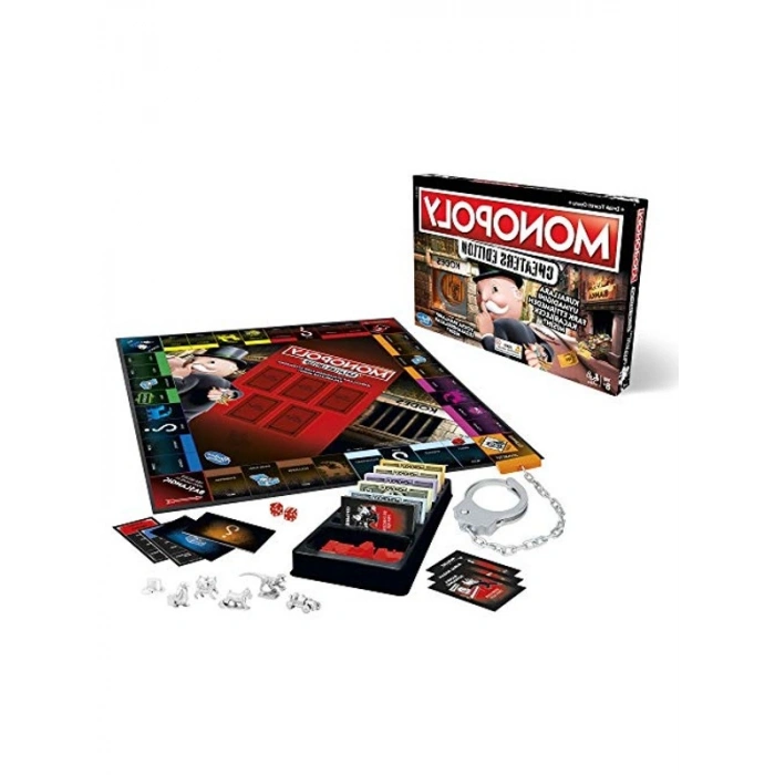 Cheaters Edition Monopoly Kutu Oyunu, 8 Yaş ve Üstü İçin Eğlenceli Oyun